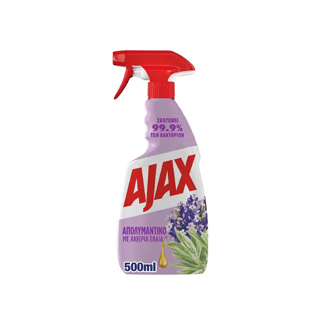AJAX ΚΑΘ/ΚΟ SPRAY ΑΠΟΛ/ΚΟ ΑΙΘ.ΕΛΑΙΑ ΛΕΒΑΝΤΑ 500ML
