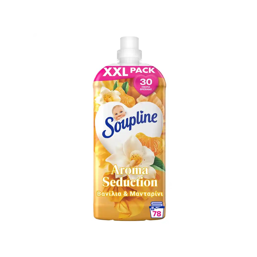 SOUPLINE ΣΥΜΠ.ΜΑΛ.AR.ΒΑΝΙΛΙΑ & ΜΑΝΤΑΡΙΝΙ 78ΜΕΖ