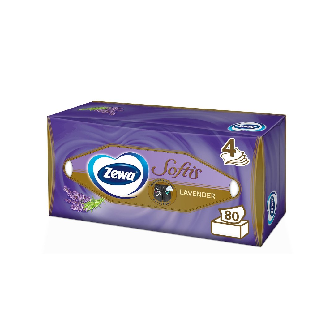 ZEWA ΕΠΙΤΡ. ΧΑΡΤΟΜ/ΛΑ BOX SOFTIS ΑΡΩΜΑ 80Φ 193ΓΡ