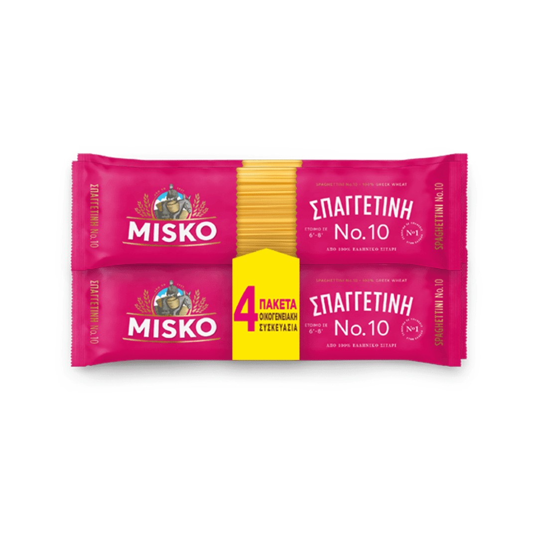 MISKO ΝΟ10 ΟΙΚΟΓ.ΣΥΣΚΕΥΑΣΙΑ 4*500ΓΡ