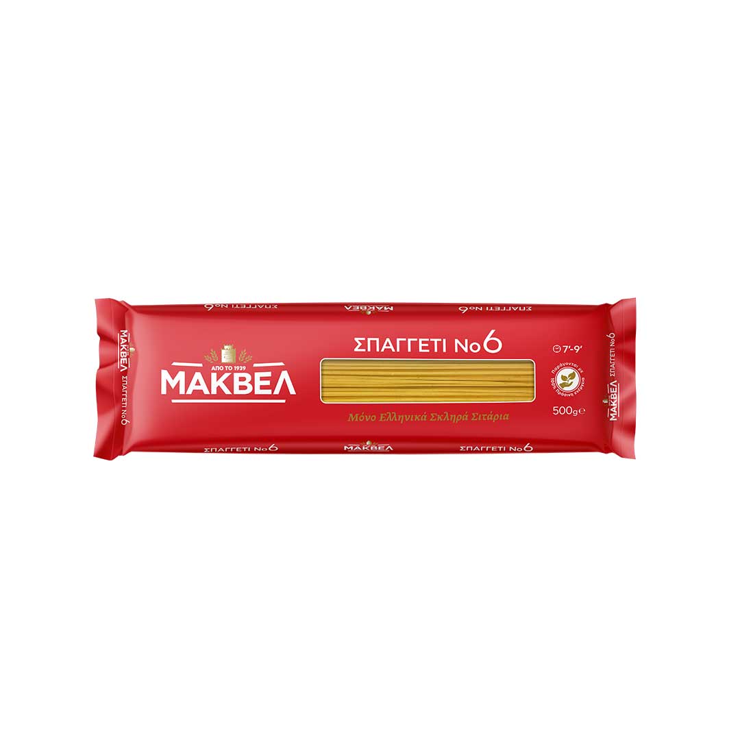 ΜΑΚΒΕΛ ΣΠΑΓΓΕΤΙ Νο6 500ΓΡ