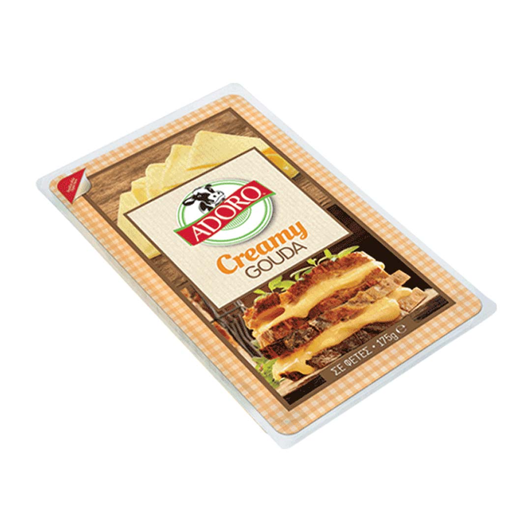 ADORO CREAMY GOUDA ΣΕ ΦΕΤΕΣ 175ΓΡ.