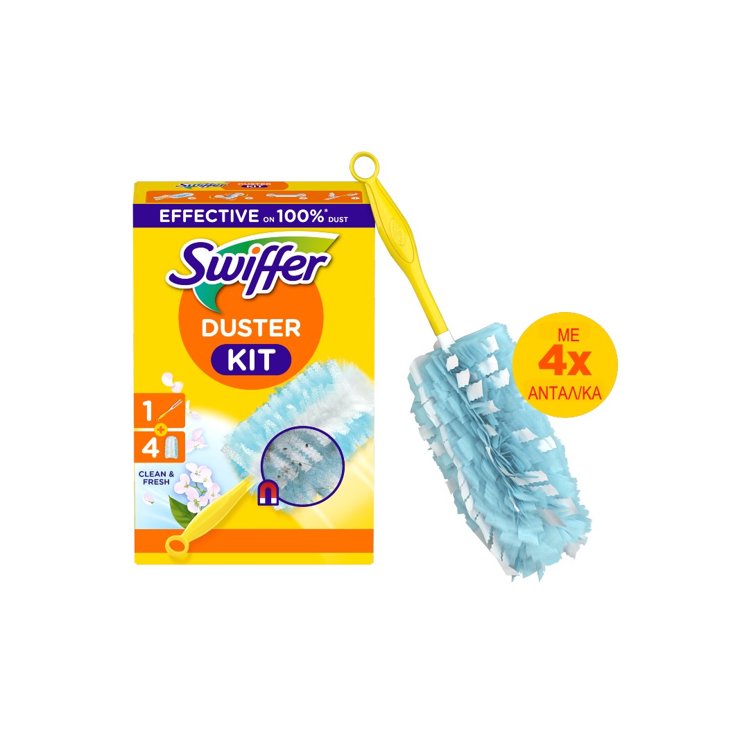 SWIFFER DUSTER ITB 9X(ΛΑΒΗ+4ΑΝΤ)FRESH 1T