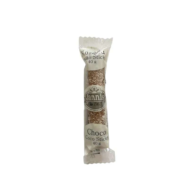 JANNIS ΡΑΒΔΟΙ ΚΑΡΥΔΑΣ ΜΕ ΚΑΚΑΟ STICKS 40ΓΡ
