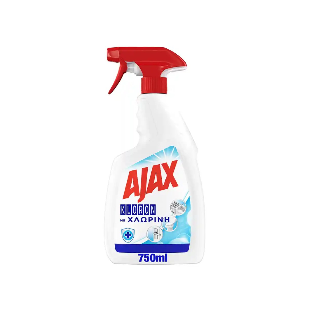 AJAX ΚΑΘΑΡ/ΚΟ SPRAY KLORON ΜΕ ΧΛΩΡΙΝΗ 750ML