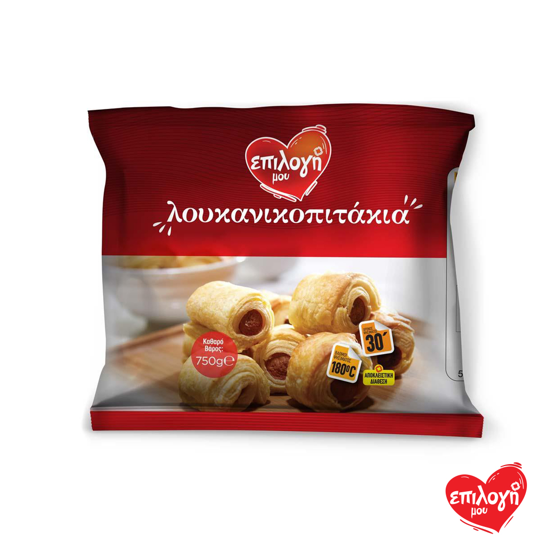 ΕΠΙΛΟΓΗ ΜΟΥ ΛΟΥΚΑΝΙΚΟΠΙΤΑΚΙΑ ΚΤΨ 750ΓΡ