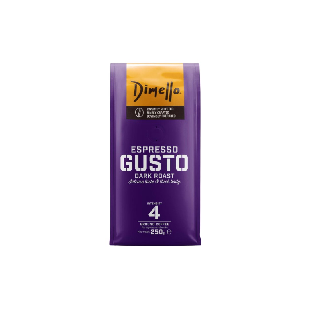 DIMELLO ΚΑΦΕΣ ESPRESSO GUSTO GROUND 250ΓΡ