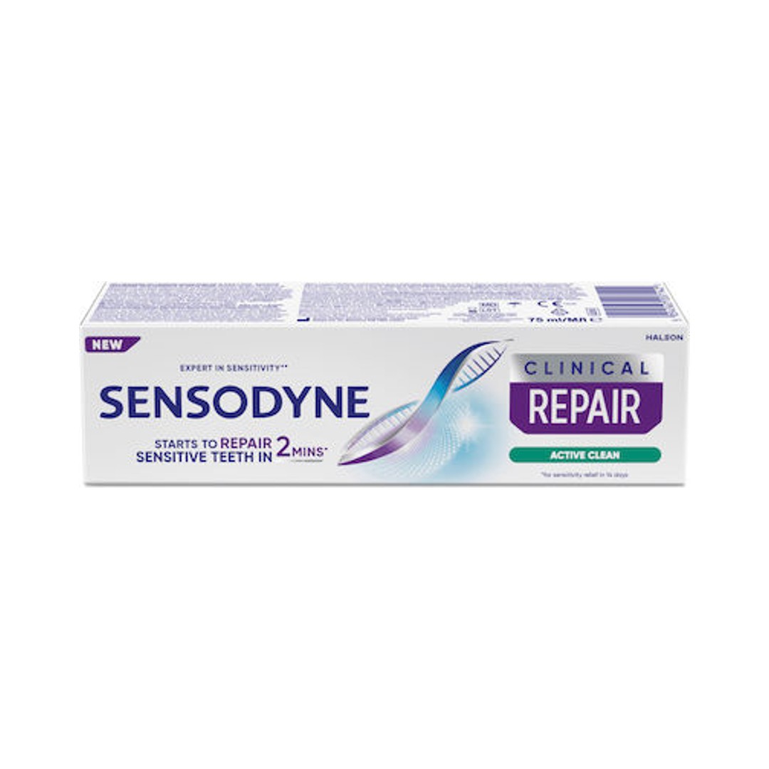 SENSODYNE ΟΔ/ΜΑ CLINICAL REP.ACT.CLEAN TP 75ML