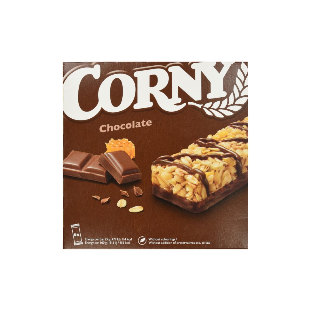 CORNY ΜΠΑΡΕΣ ΣΟΚΟΛΑΤΑΣ 6*25ΓΡ