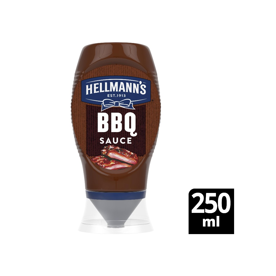 HELLMANNS ΣΑΛΤΣΑ BBQ ORIGINAL TOP DOWN 250ML