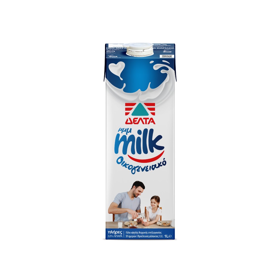 ΔΕΛΤΑ ΓΑΛΑ Μμμmilk ΟΙΚΟΓ.ΠΛΗΡΕΣ 1L