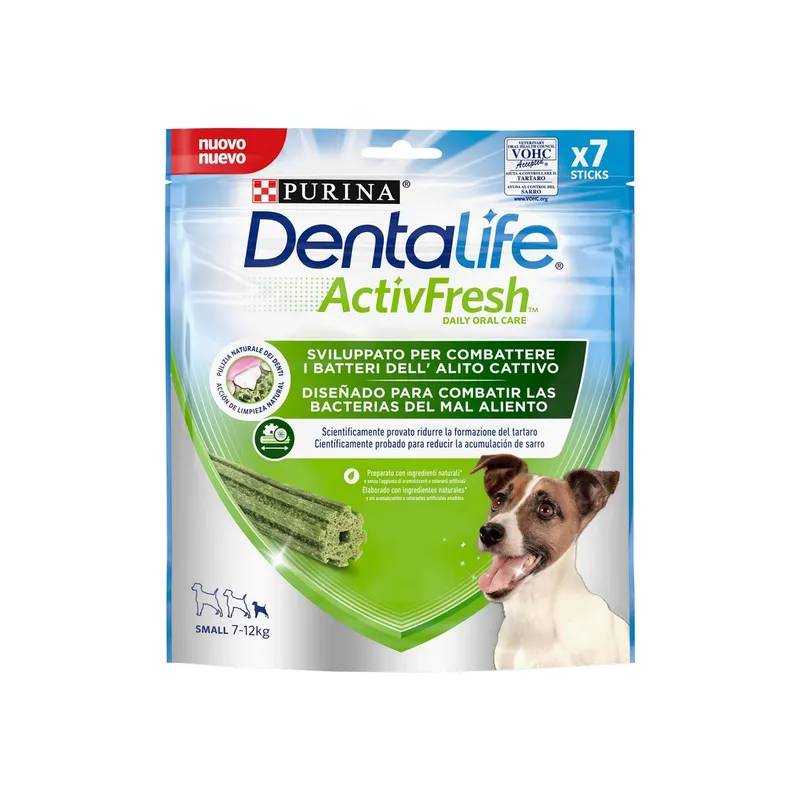 ΣΝΑΚ ΣΚΥΛΩΝ PURINA DENTALIFE ACTIVFRESH SMALL 115ΓΡ