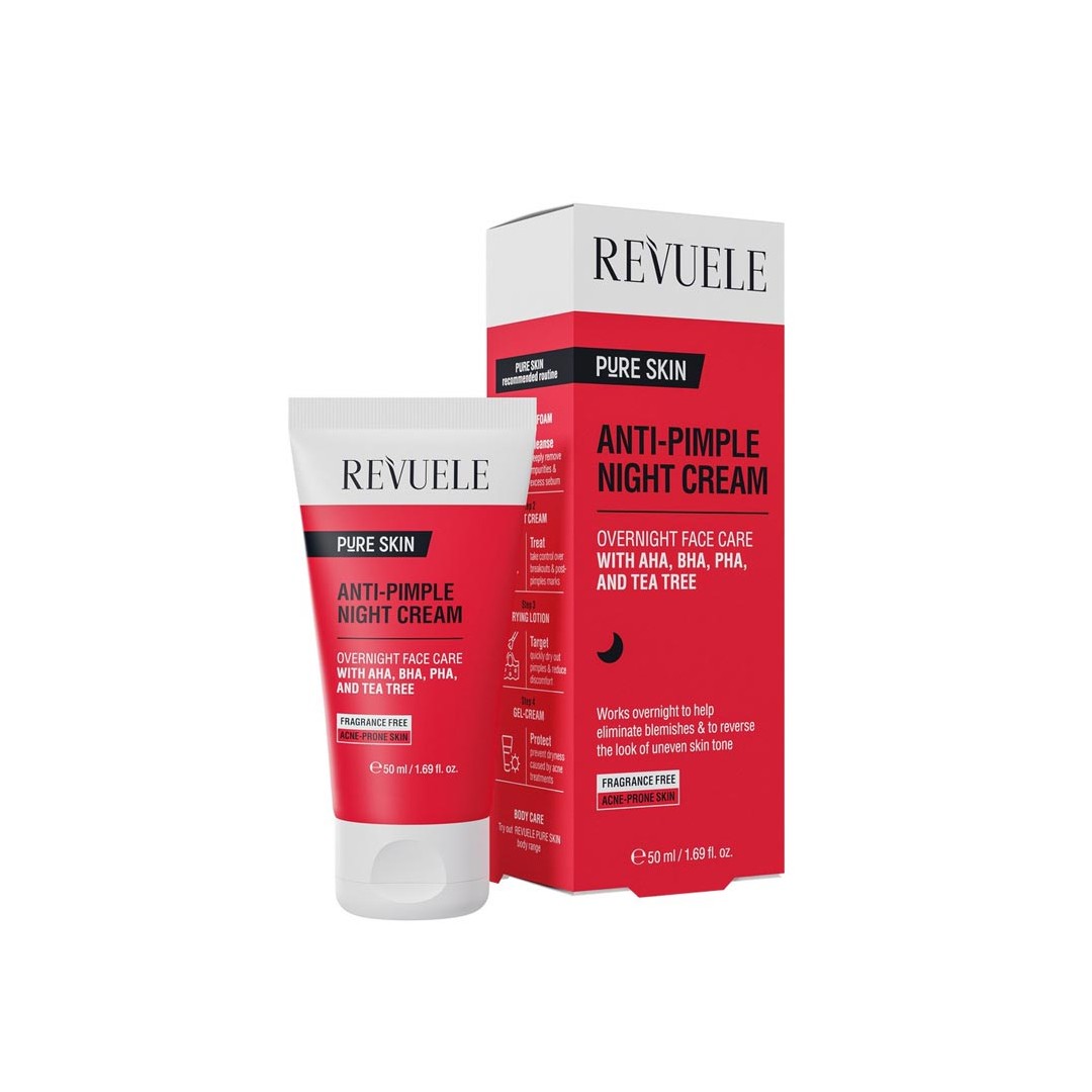 REVUELE NIGHT CREAM PURE SKIN ANTI-PIMPLE 50ML