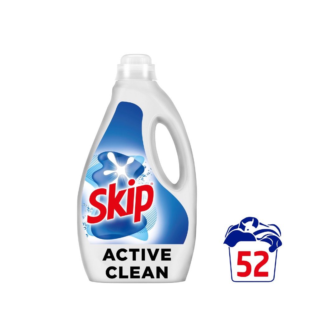 SKIP ΥΓΡΟ ACTIVE CLEAN 52ΜΕΖ 2,6L