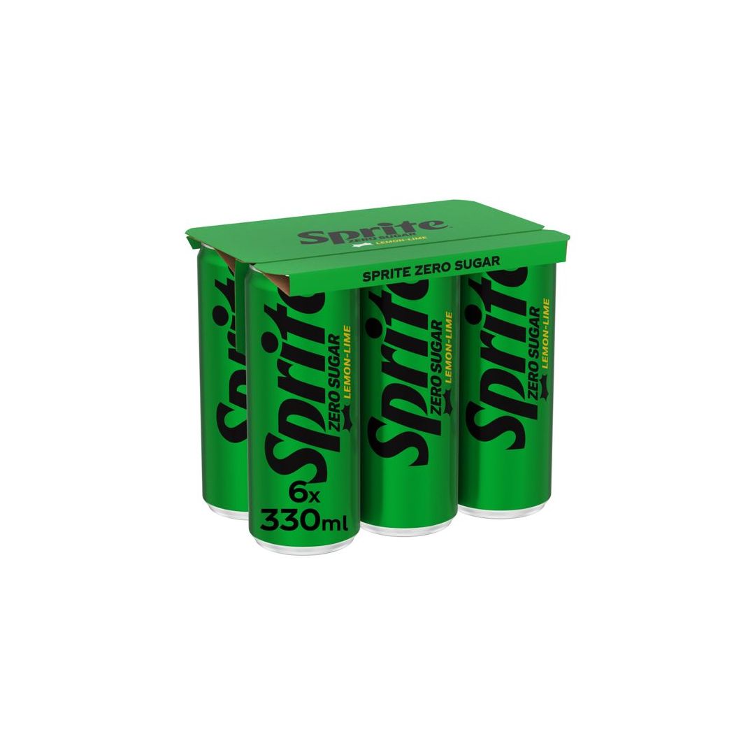 SPRITE ΓΚΑΖΟΖΑ ZERO SLK KOYTI 6*330ML