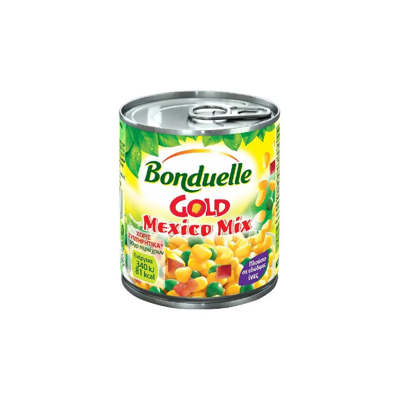 BONDUELLE ΚΟΝΣΕΡΒΑ GOLD MEXICO MIX 150ΓΡ