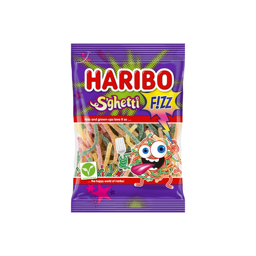 HARIBO ΖΕΛΙΝΙ SPAGHETTI FIZZ 85ΓΡ