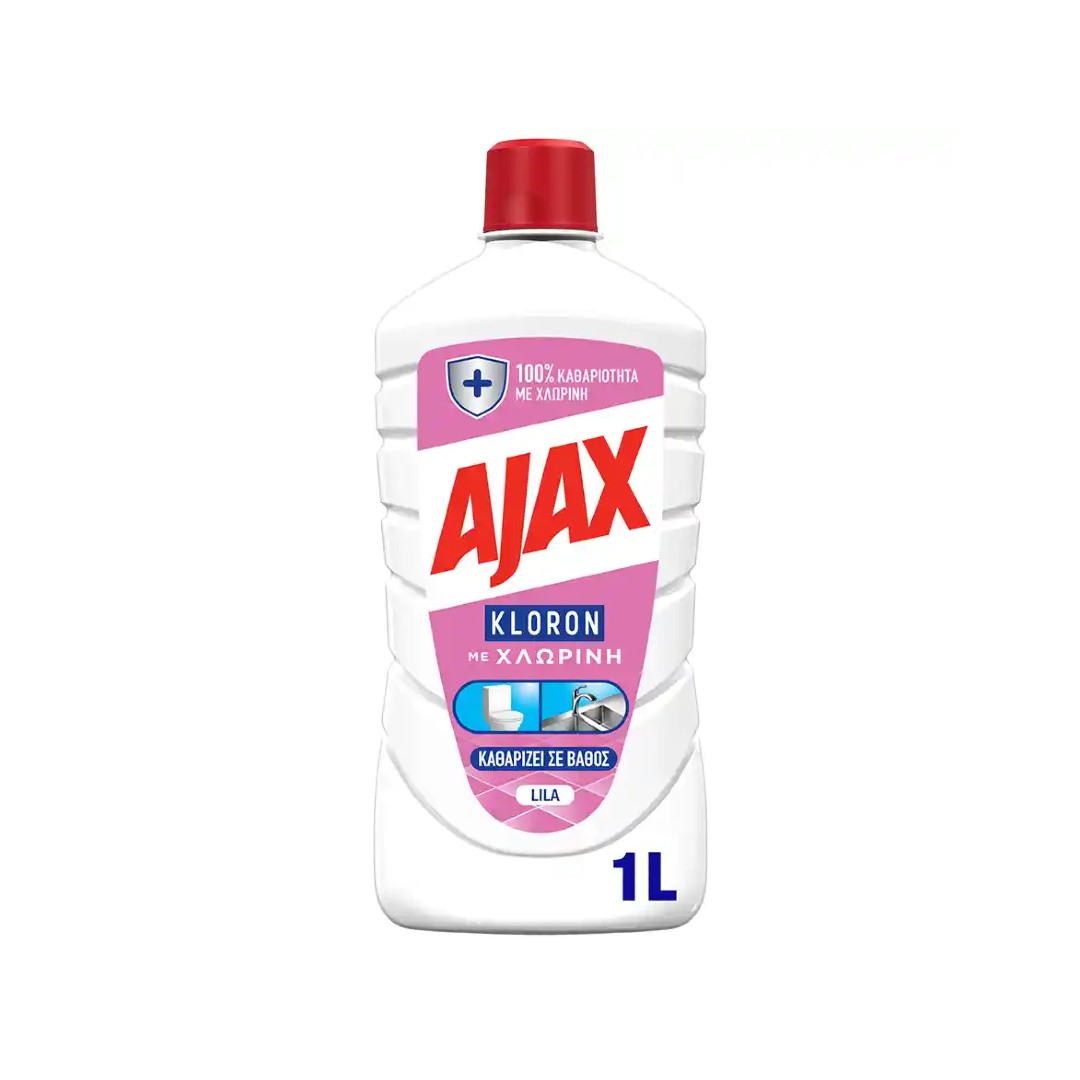 AJAX ΥΓΡΟ ΚΑΘ/ΚΟ KLORON LILA 1L