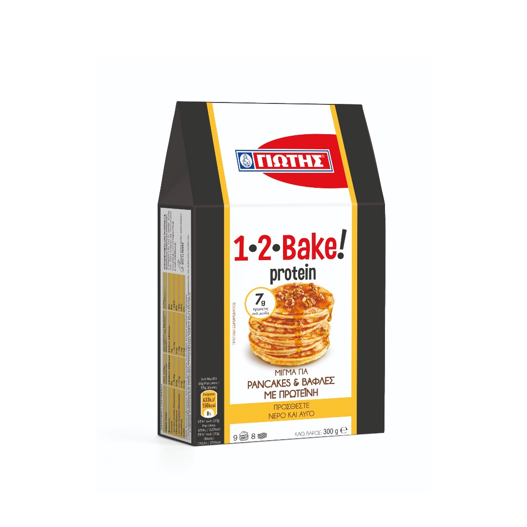 ΓΙΩΤΗΣ 1.2 BAKE ΜΙΓΜΑ PROTEIN PANC.&ΒΑΦΛ.300ΓΡ