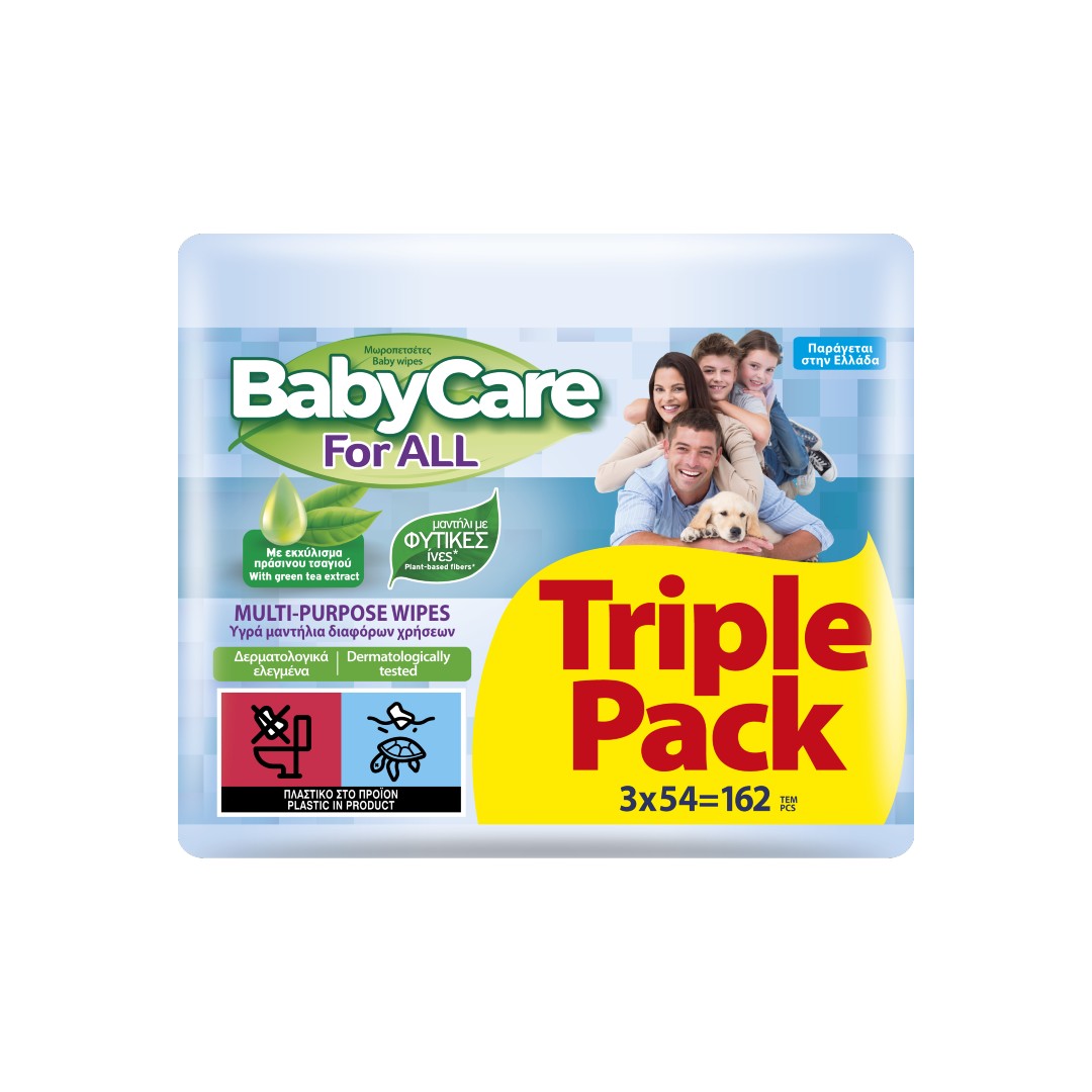 BABYCARE ΜΩΡΟΜ.FOR ALL TRIPLE PACK 3*54Τ