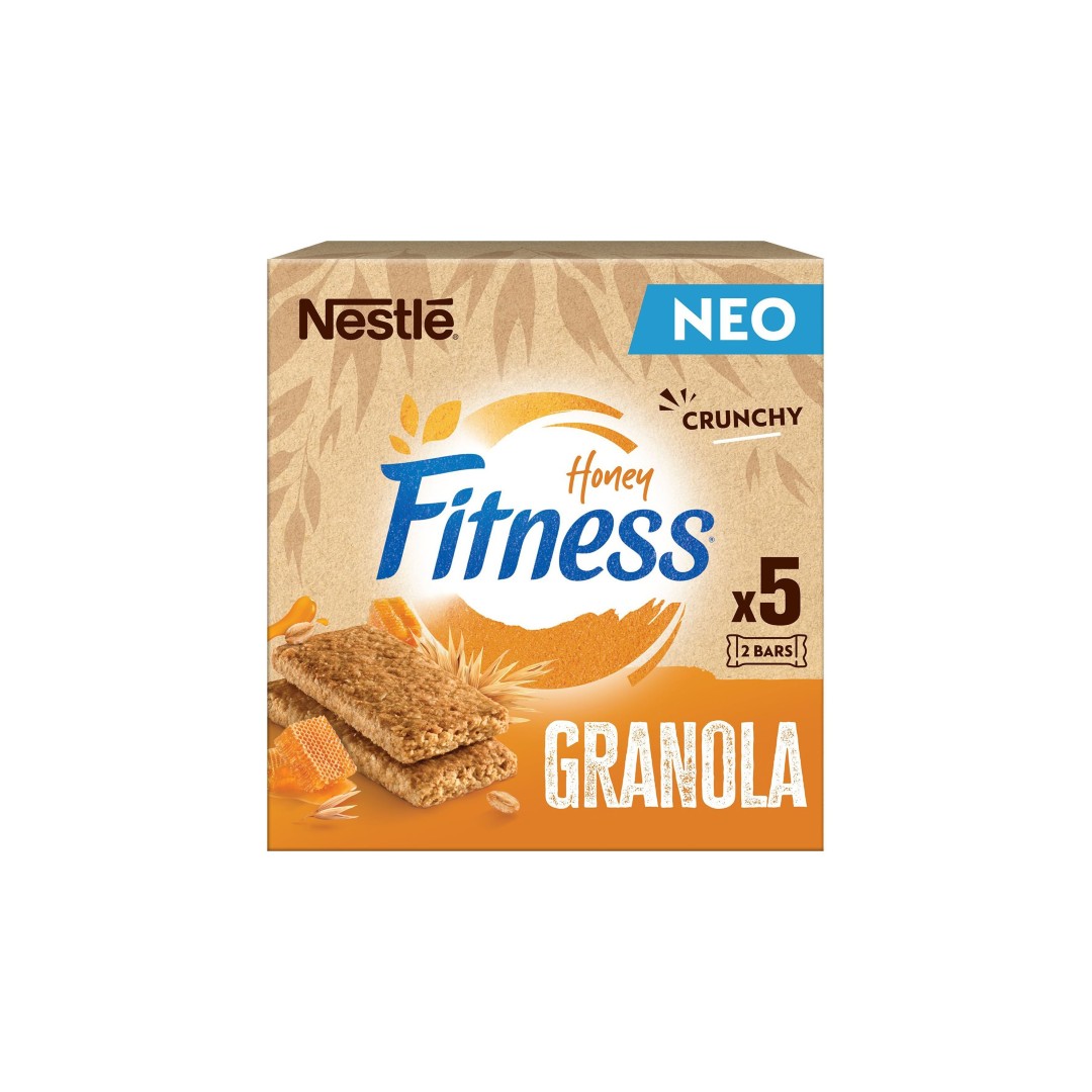 FITNESS BARS GRANOLA ΟΛ.ΑΛΕΣ.HONEY 5*38ΓΡ