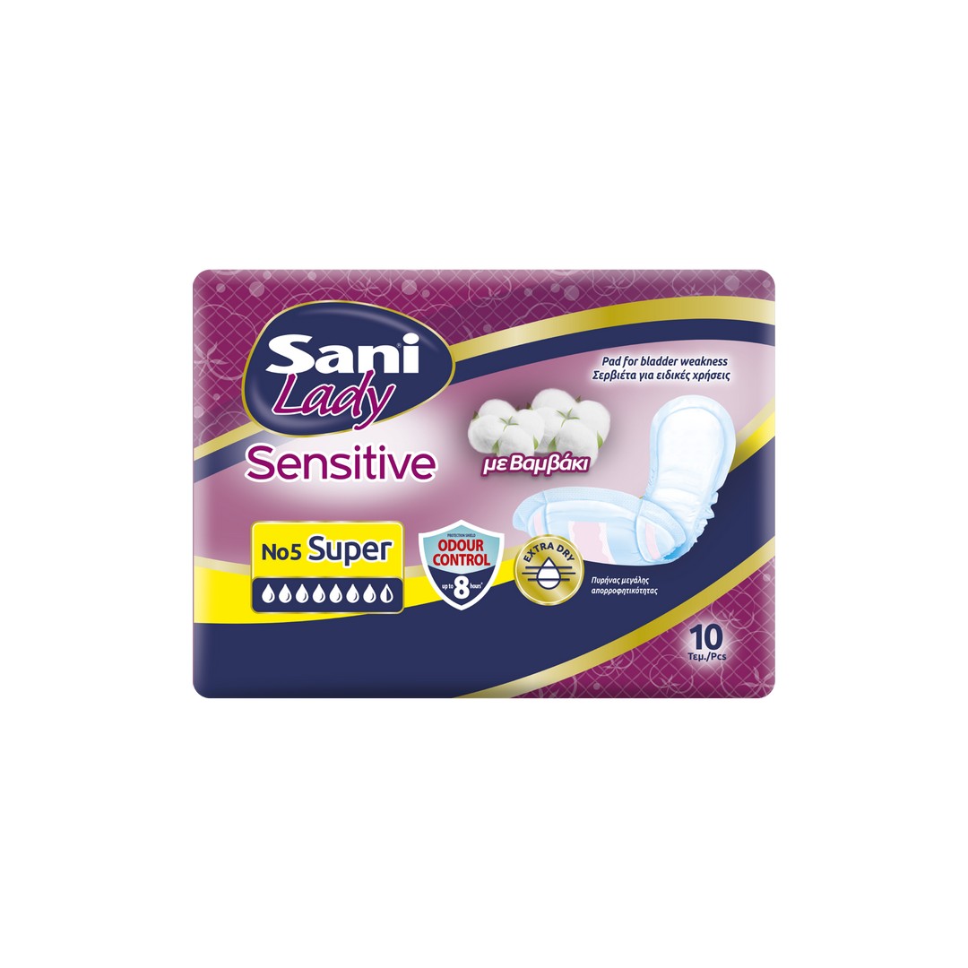 SANI LADY SENSITIVE ΝΟ5 SUPER 10T.