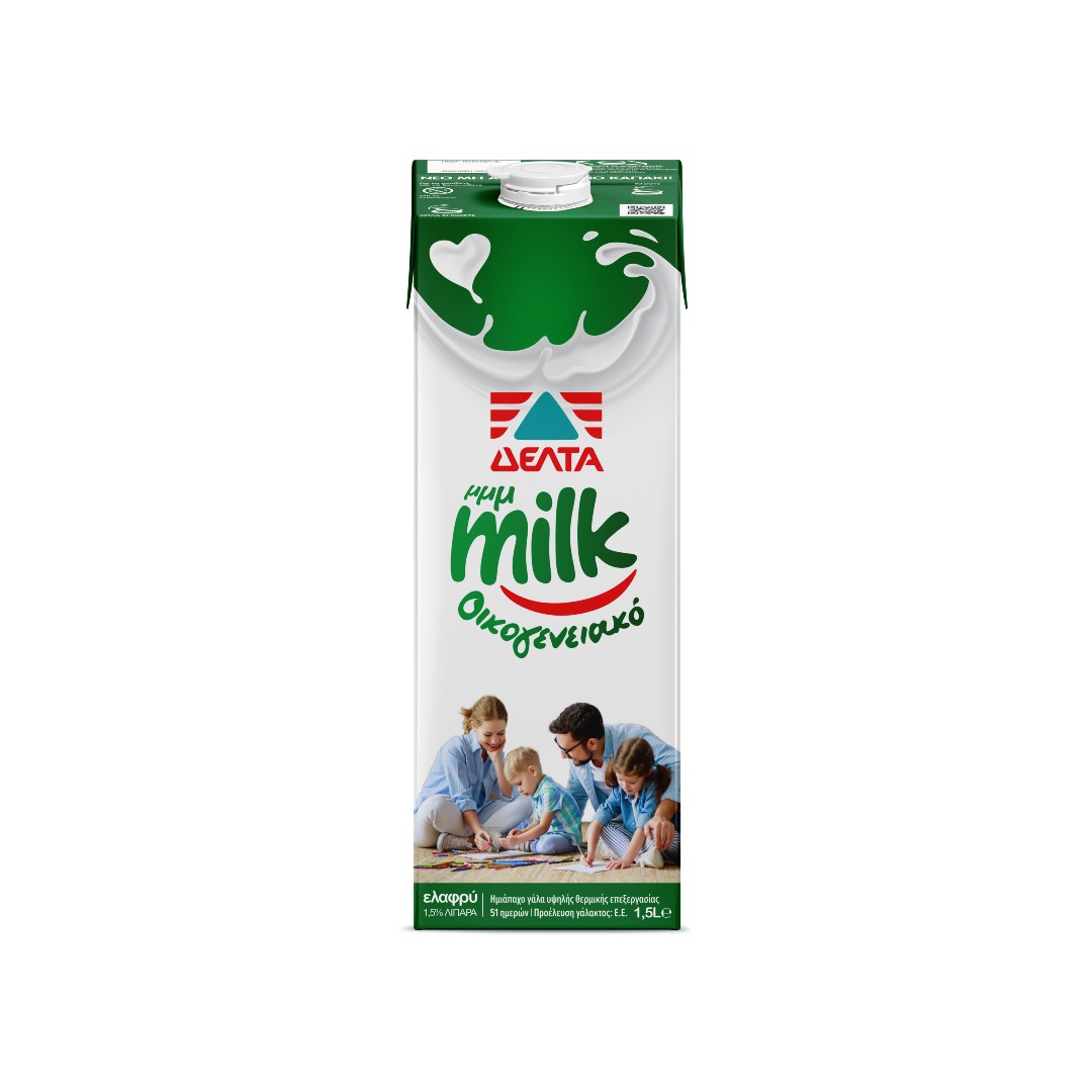 ΔΕΛΤΑ ΓΑΛΑ Μμμmilk ΟΙΚΟΓ.ΕΛΑΦΡΥ 1.5L