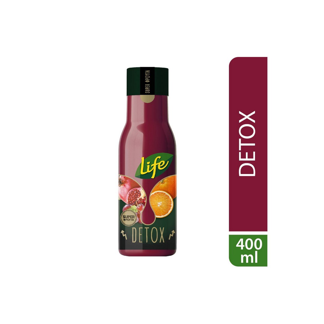 LIFE ΣΤΑΦΥΛΙ ΠΟΡΤΟΚΑΛΙ ΡΟΔΙ ΜΠΟΥΚΑΛΙ 400ML