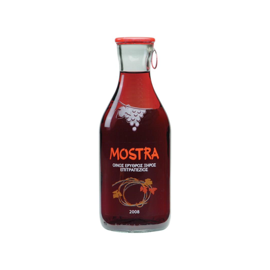 ΚΡΑΣΙ MOSTRA ΕΡΥΘΡΟΣ 500ML