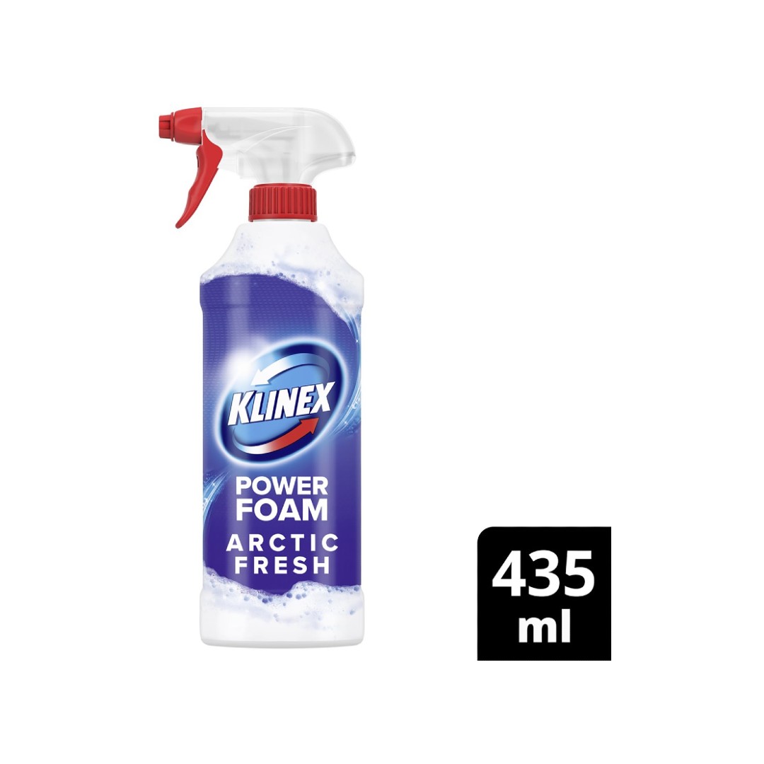 KLINEX SPRAY FOAM ΜΠΑΝΙΟ ARTIC 435ML