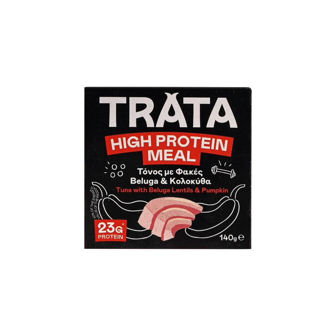 TRATA HIGH PROTEIN MEAL Φ.BELLUGA & ΚΟΛ/ΘΑ 140ΓΡ