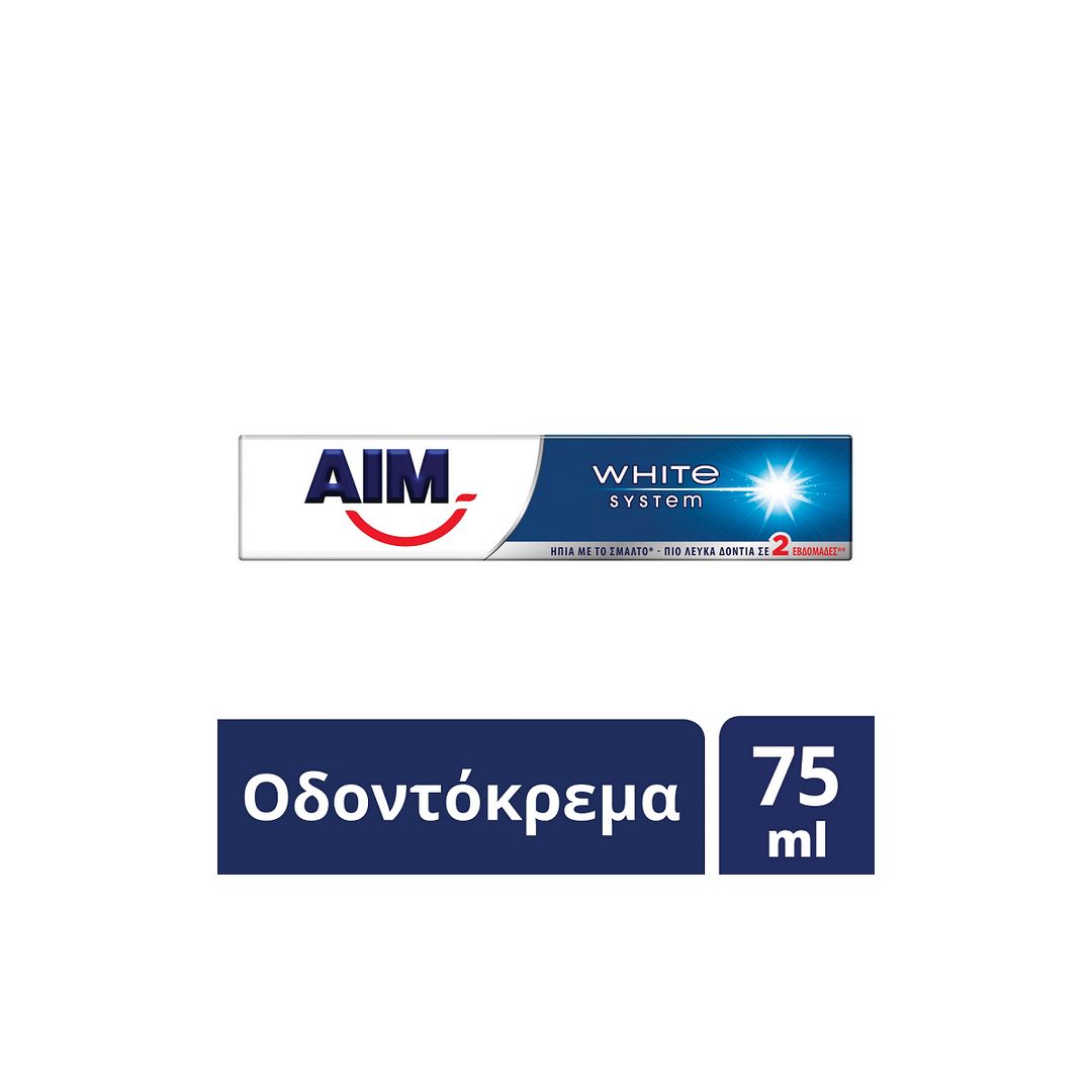 AIM ΟΔ/ΜΑ WHITE SYSTEM 75ML