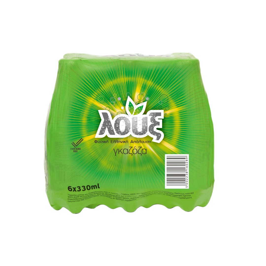 ΛΟΥΞ ΓΚΑΖΟΖΑ PET 6*330ML
