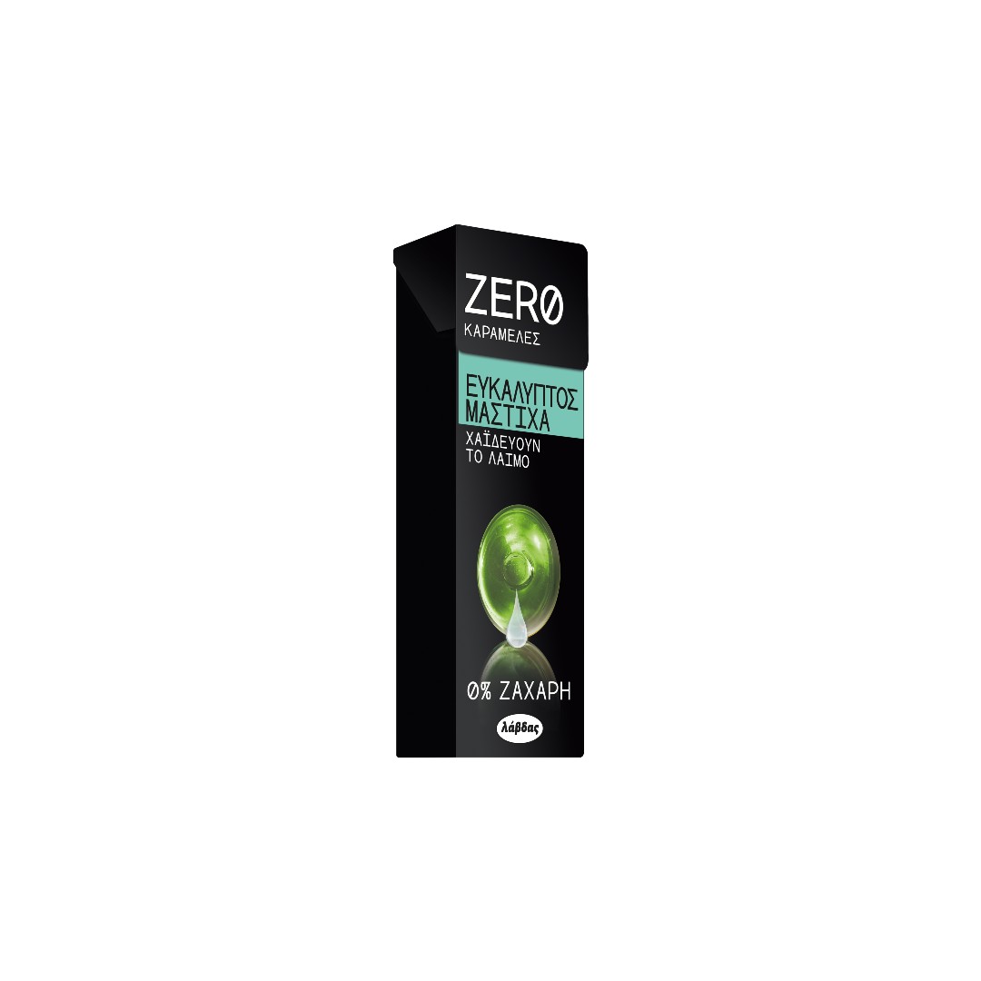 ZERO ΚΑΡΑΜΕΛΕΣ ΕΥΚΑΛ.-ΜΑΣΤΙΧ.0% ΖΑΧ. 32ΓΡ
