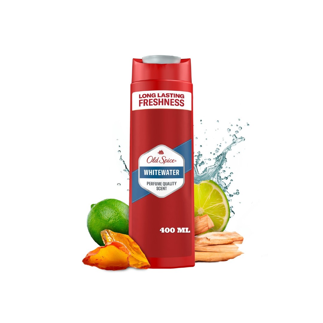OLD SPICE SHOWER GEL WHITEWATER 400ML