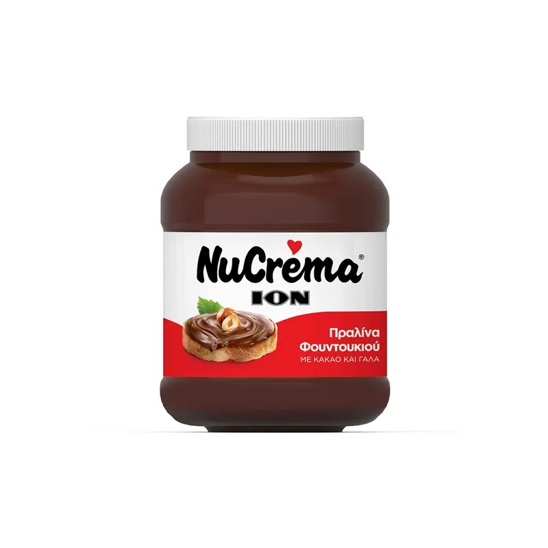 ΙΟΝ NUCREMA ΠΡΑΛΙΝΑ ΦΟΥΝΤ.ΜΕ ΚΑΚΑΟ 580ΓΡ