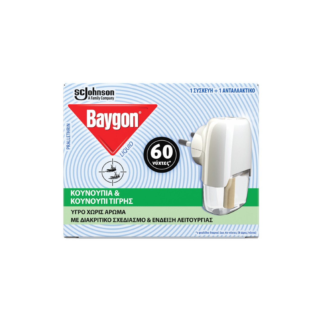 BAYGON LIQUID SET 60 ΝΥΧΤΕΣ 36ML