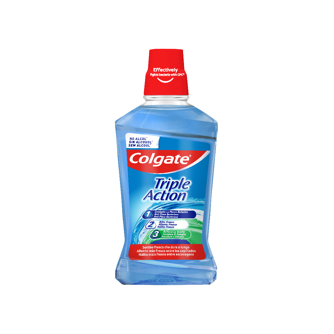 COLGATE ΣΤΟΜ. ΔIAΛYMA TRIPLE ACTION 500ML