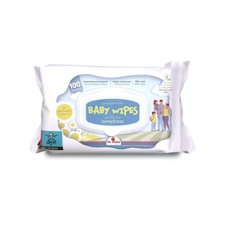 ΜΩΡΟΜΑΝΤΗΛΑ MR GRAND FAMILY PACK ΜΕ ΚΑΠΑΚΙ 100T