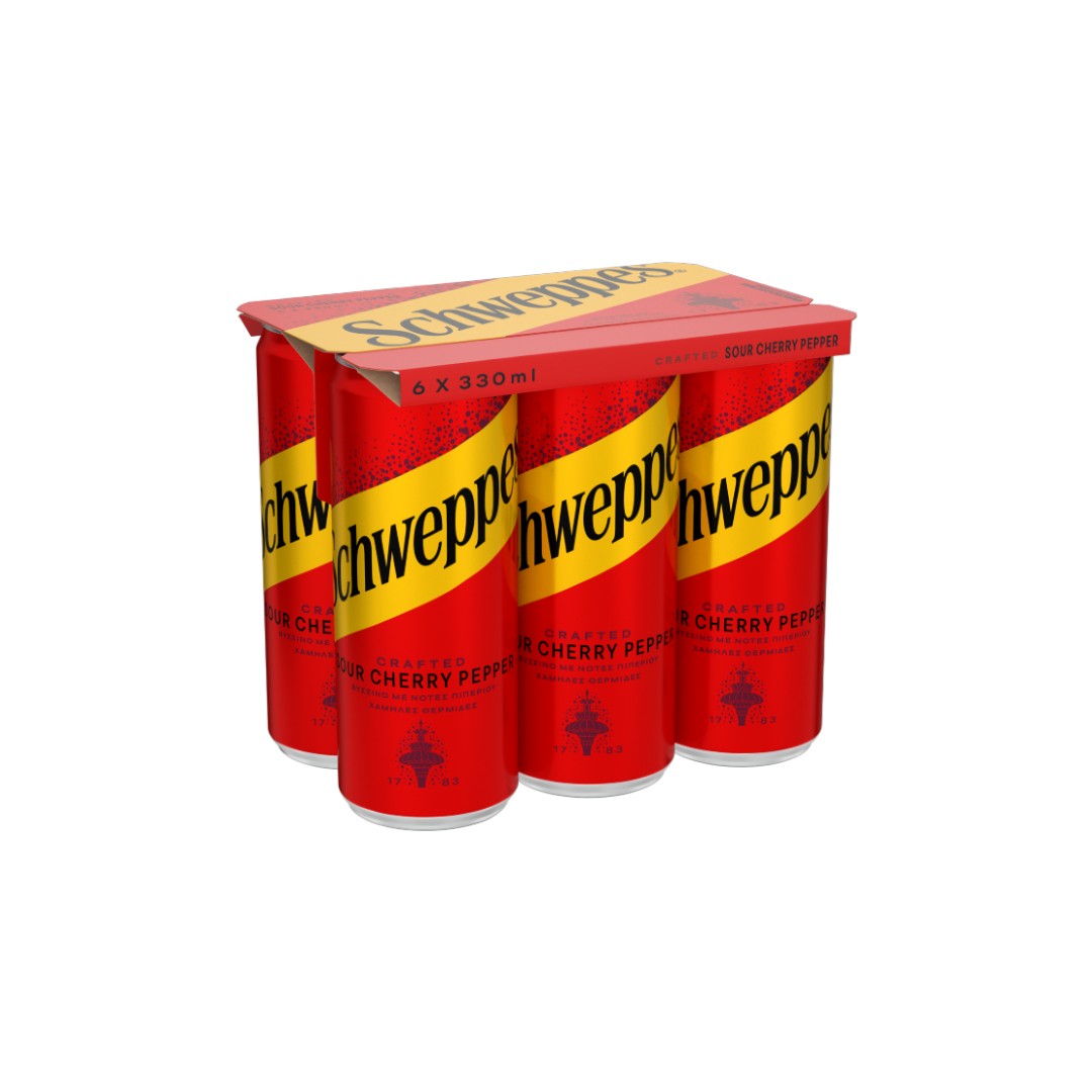 SCHWEPPES CHERRY & BLACK PEPPER 6*330ML