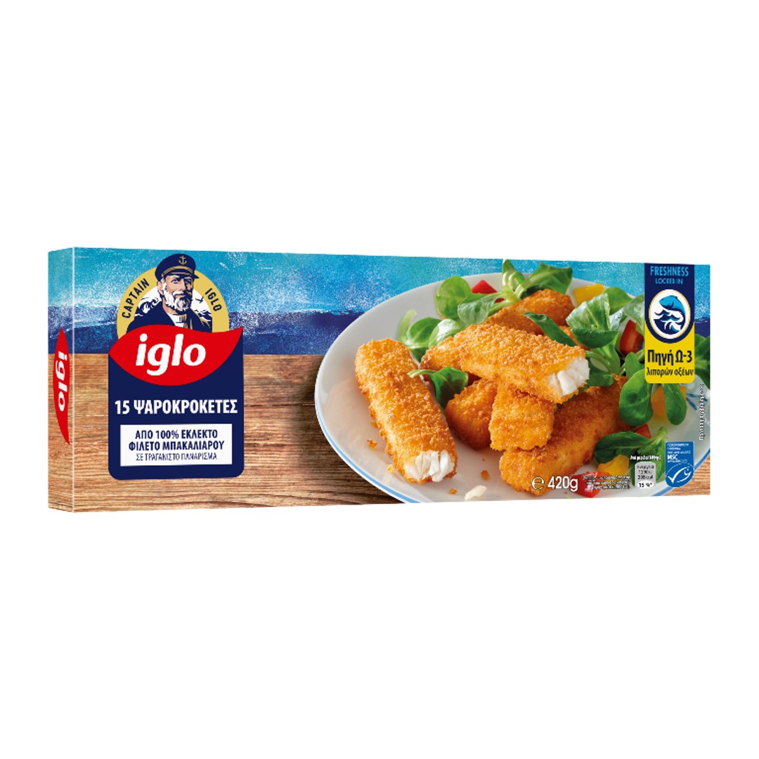 IGLO FISH STICKS ΚΤΨ 420ΓΡ