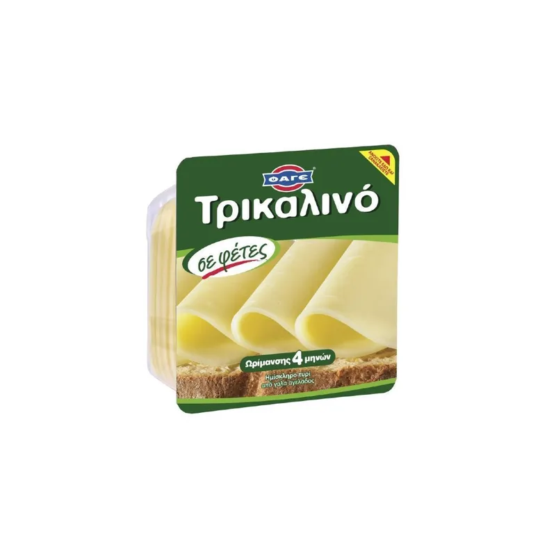 ΦΑΓΕ ΗΜΙΣΚΛΗΡΟ ΤΡΙΚΑΛΙΝΟ ΦΕΤΕΣ 200ΓΡ