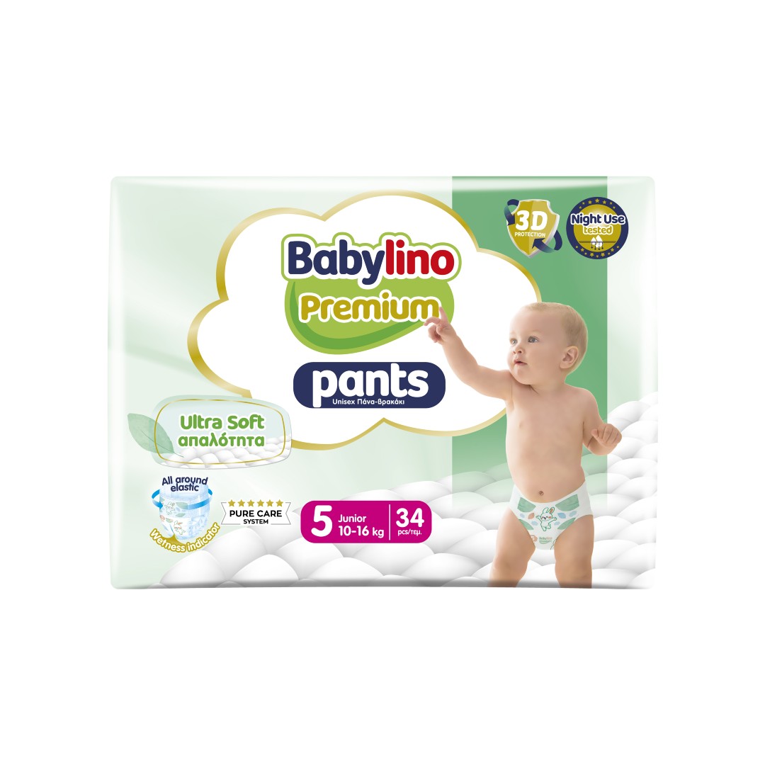 BABYLINO PREMIUM PANTS SOFT N.5 JUN 10-16K 34T