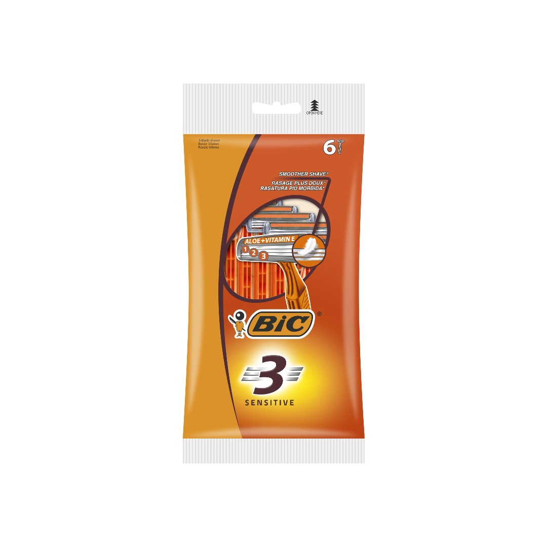 BIC 3 ΞΥΡΑΦΑΚΙΑ ΜΙΑΣ ΧΡΗΣΗΣ 6Τ