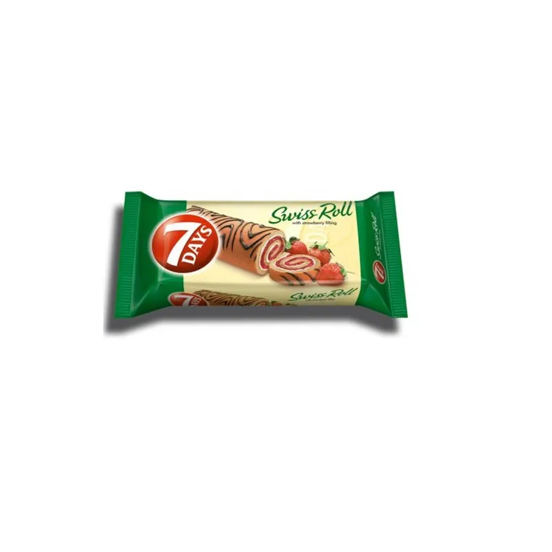 SWISS ROLL ΚΕΙΚ ΦΡΑΟΥΛΑ & ΚΡΕΜ ΒΑΝΙΛ 200ΓΡ