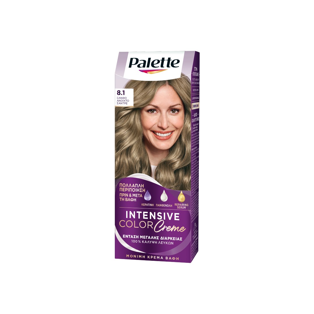 PALETTE ICC SEMI-SET 8.1 ΞΑΝΘΟ ΑΝ.ΣΑΝΤΡΕ
