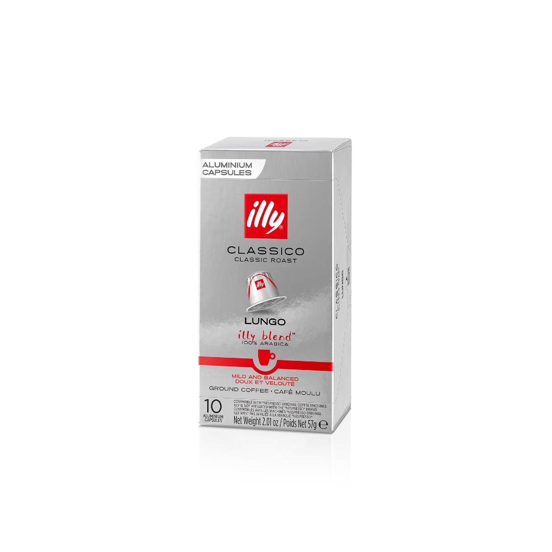 ILLY ESPRESSO CAPS LUNGO CLASSICO 10*5,7ΓΡ