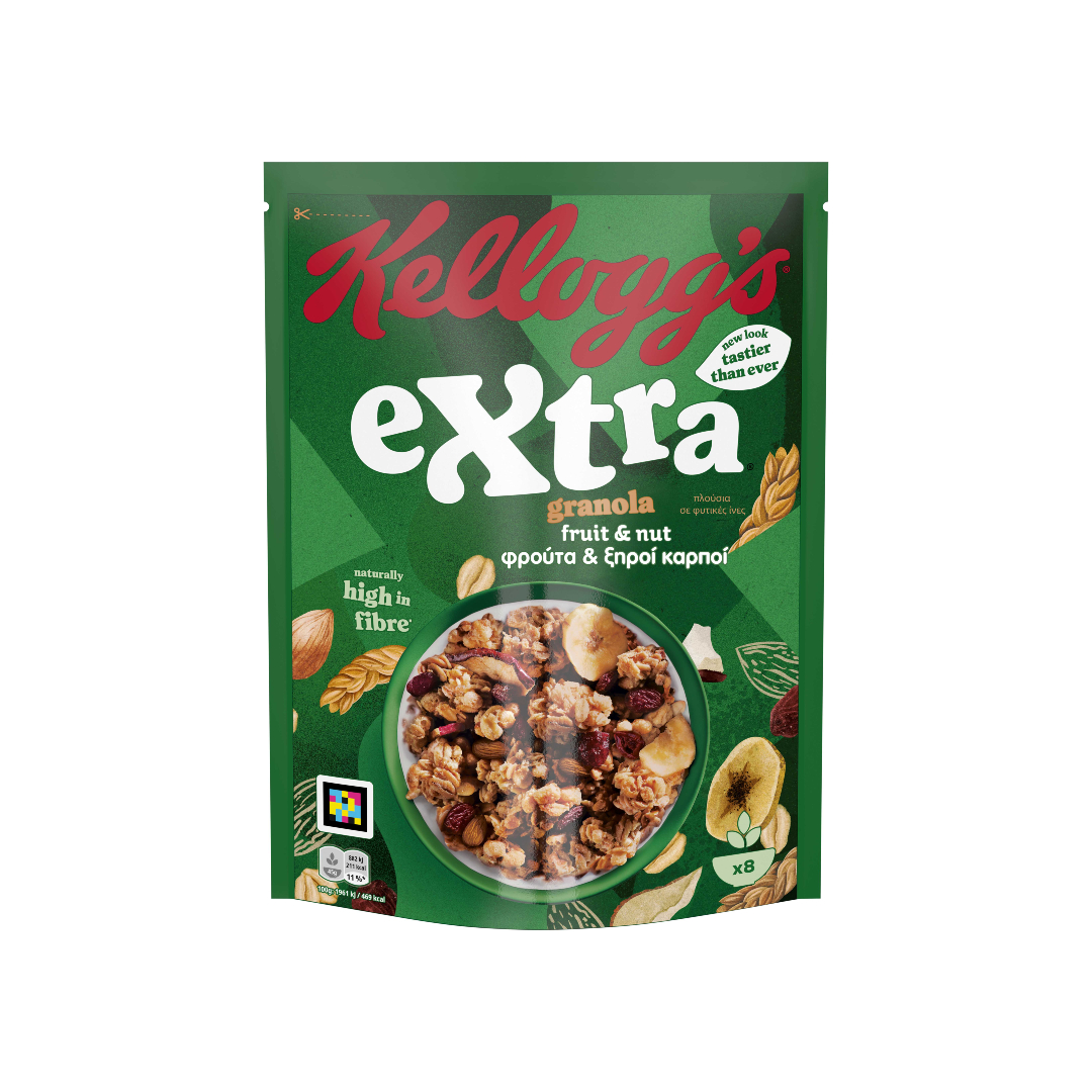 KELLOGGS EXTRA GRANOLA FRUIT & NUT 400ΓΡ