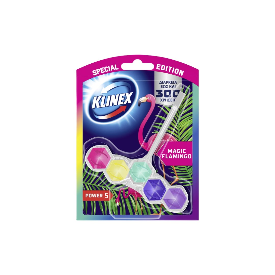 KLINEX WC BLOCK MAGIC FLAMINGO 50ΓΡ