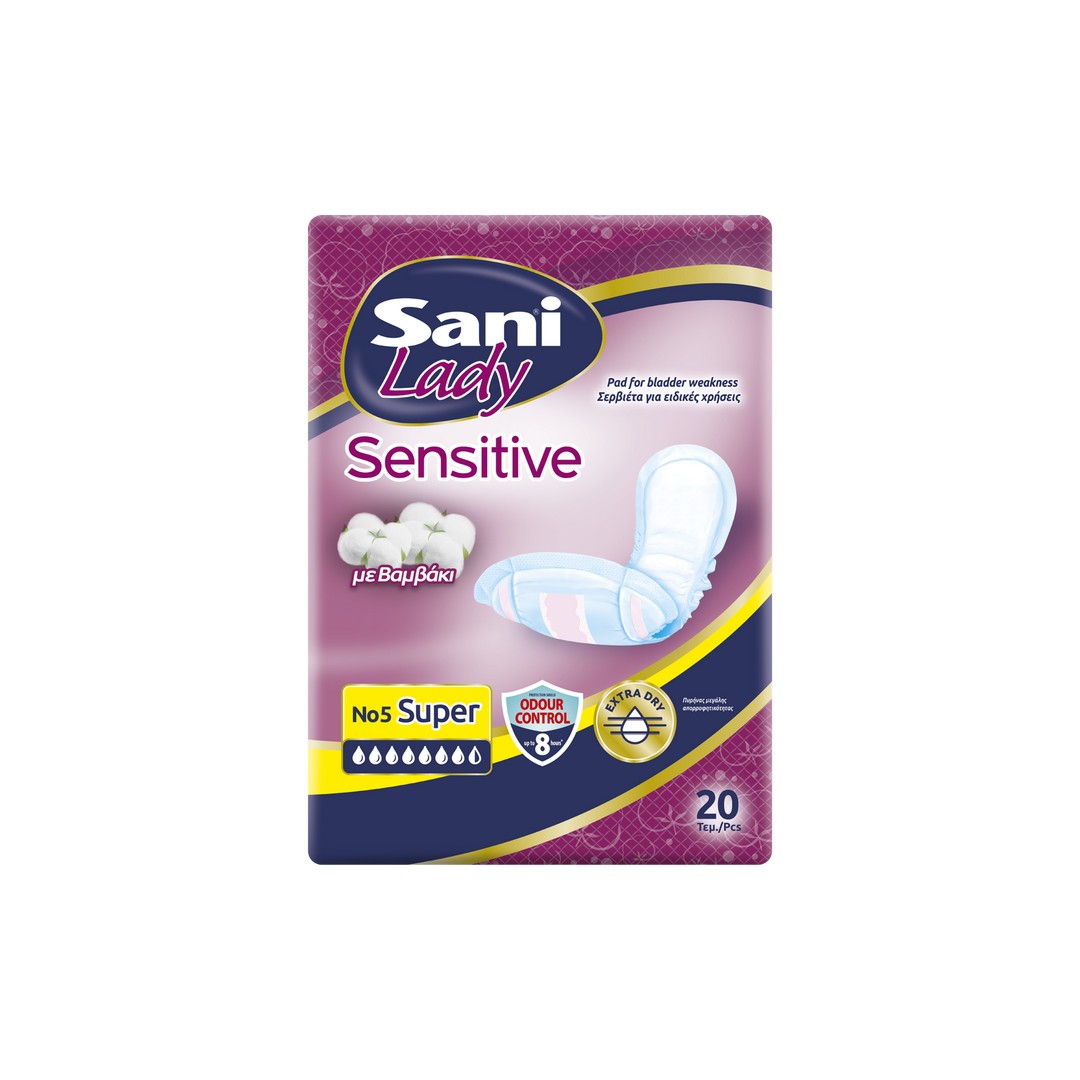 SANI LADY SENSITIVE No5 SUPER 20T